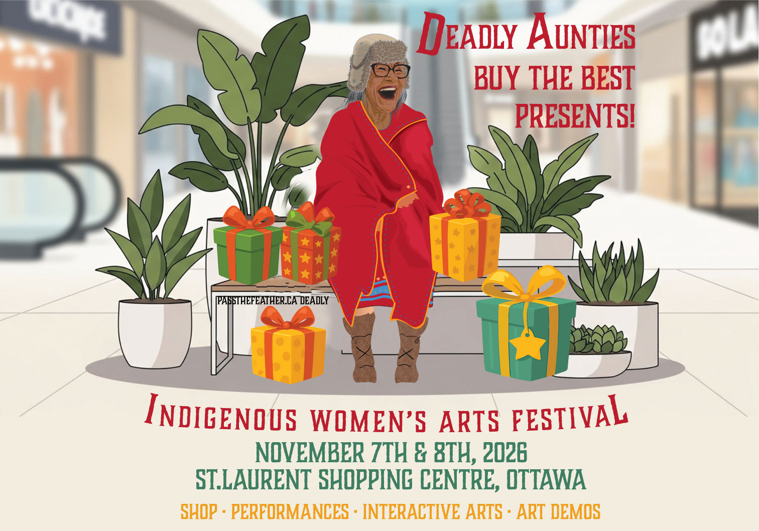 Deadly Aunties, 2026 Indigenous womens conference, festival, ottawa, november 7
