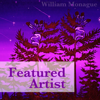 Featured Artist, William-Montague, painter, passthefeather,