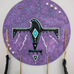 Andre Couillonneur - Purple Bird Dreamcatcher