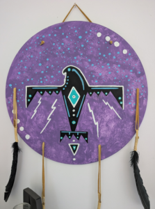 Andre Couillonneur - Purple Bird Dreamcatcher