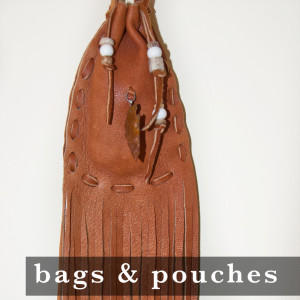 pass the feather, leather,bags, pouchespass the feather, first nations art directory, aboriginal arts collective of canada