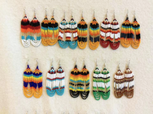 Susan Hill, Hill’s Creations, beadwork, jewelry, leatherwork, regalia, Indigenous Artist, First Nations, Indigenous Arts Collective of Canada, Pass The Feather