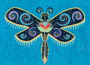 Tracey M. Barnaby, painting workshops, Indigenous Artist, First Nations, Indigenous Arts Collective of Canada, Pass The Feather