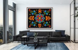 Tracey M. Barnaby, painting workshops, Indigenous Artist, First Nations, Indigenous Arts Collective of Canada, Pass The Feather