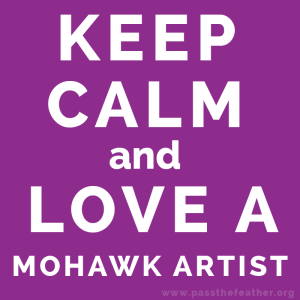 mohawkARTIST, pass the feather, first nations art directory, aboriginal arts collective of canada, classroom art exchange,