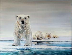 Mark Neal, painter, painting, workshops, facilitator, Indigenous Artist, First Nations, Indigenous Arts Collective of Canada, Pass The Feather