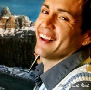 Mark Neal, painter, painting, workshops, facilitator, Indigenous Artist, First Nations, Indigenous Arts Collective of Canada, Pass The Feather