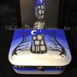 Chelsea Brooks, featherwork, painting, Indigenous Artist, First Nations, Indigenous Arts Collective of Canada, Pass The Feather