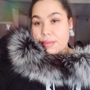 Vivianne Sheshamush, painter, painting, Indigenous Artist, First Nations, Indigenous Arts Collective of Canada, Pass The Feather