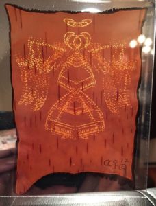 Pat Bruderer, birch bark, workshops, Indigenous Artist, First Nations, Indigenous Arts Collective of Canada, Pass The Feather