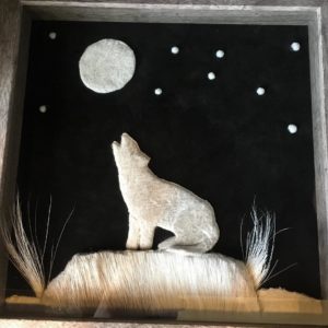 Amy Willier, beading, artist, wolf, pass the feather, aboriginal arts and collective