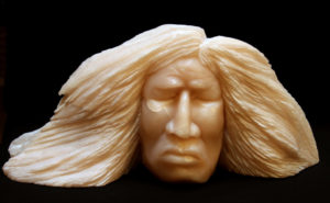 Thomas B. Maracle, carver, carving sculpting, antler, Indigenous Artist, First Nations, Indigenous Arts Collective of Canada, Pass The Feather