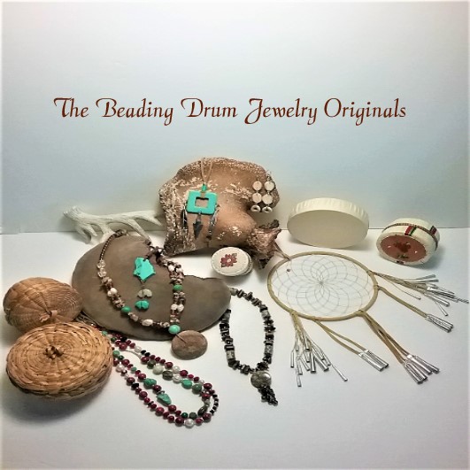 the beading drum jewelry originals, moccasins, gloves, beading, beading drum, jewelry, aboriginal arts and collective