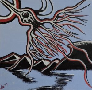 Sherry Crawford, painter, painting, Indigenous artist, first nations, indigenous arts collective of canada, pass the feather, indigenous art, aboriginal art, indigenous art directory
