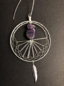 Amanda Crocker, Daydreamer Designs, Indigenous artist, jewellery, dreamcatcher, art, workshop, first nations, indigenous arts collective of canada, pass the feather, indigenous art, aboriginal art, indigenous art directory