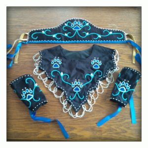 Marlana Thompson, Indigenous artist, beader, bead work, jewellery, moccasins, sewing, regalia, ribbon skirts, first nations, indigenous arts collective of canada, pass the feather.