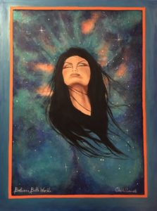 Chantal Lanouette, Indigenous artist, painter, painting, first nations, indigenous arts collective of canada, pass the feather.