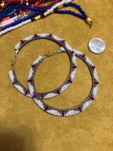 Shannon Souray, beader, beadwork, jewelry, quillwork, quills, Indigenous Artist, First Nations, Indigenous Arts Collective of Canada, Pass The Feather