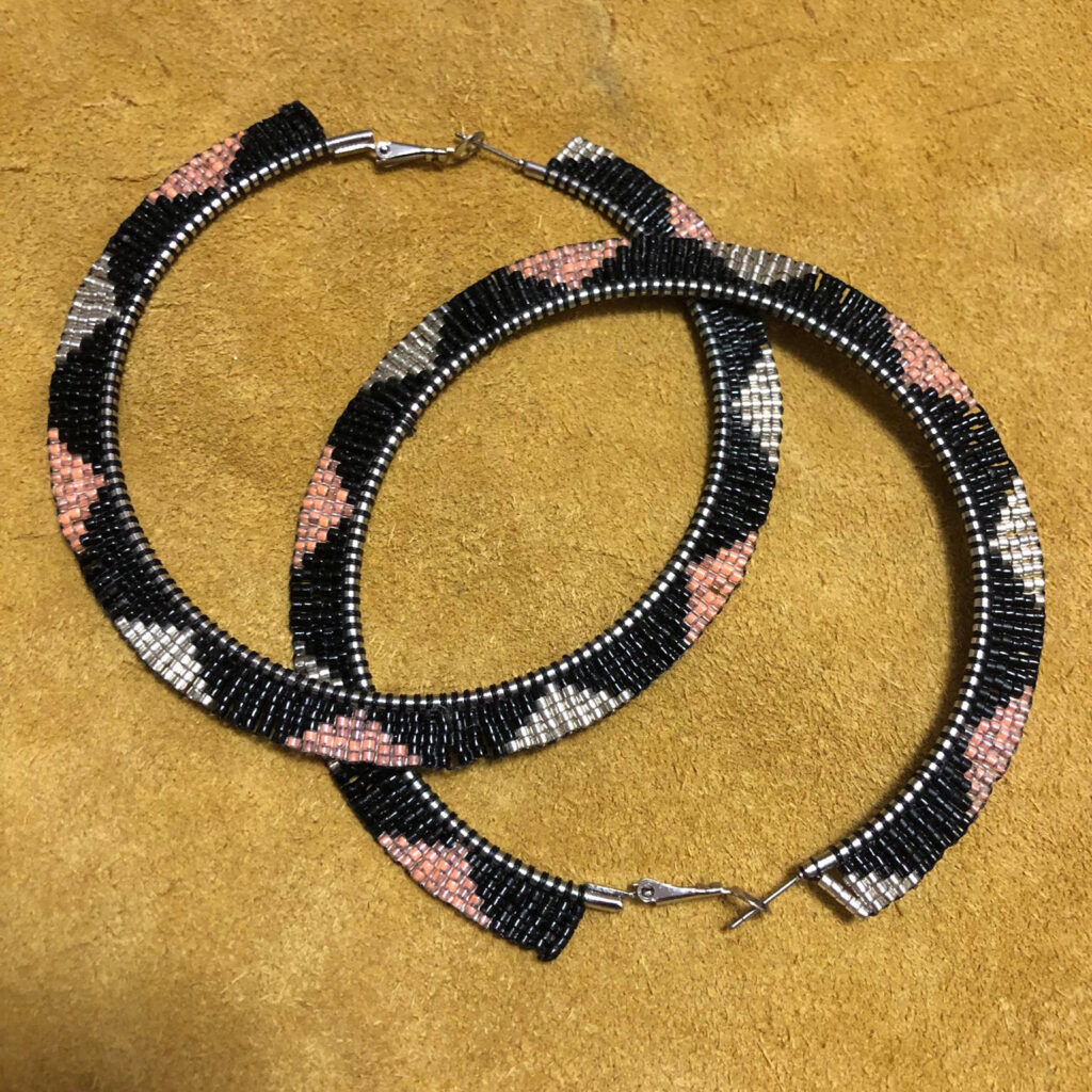 Shannon Souray, beader, beadwork, jewelry, quillwork, quills, Indigenous Artist, First Nations, Indigenous Arts Collective of Canada, Pass The Feather