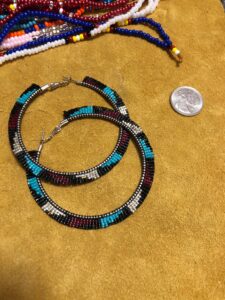 Shannon Souray, beader, beadwork, jewelry, quillwork, quills, Indigenous Artist, First Nations, Indigenous Arts Collective of Canada, Pass The Feather