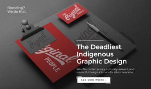 Joshua Hunt, Three Design Company, Marketing, advertising, graphic design, Indigenous Design, First Nations, Indigenous Arts Collective of Canada, Pass The Feather