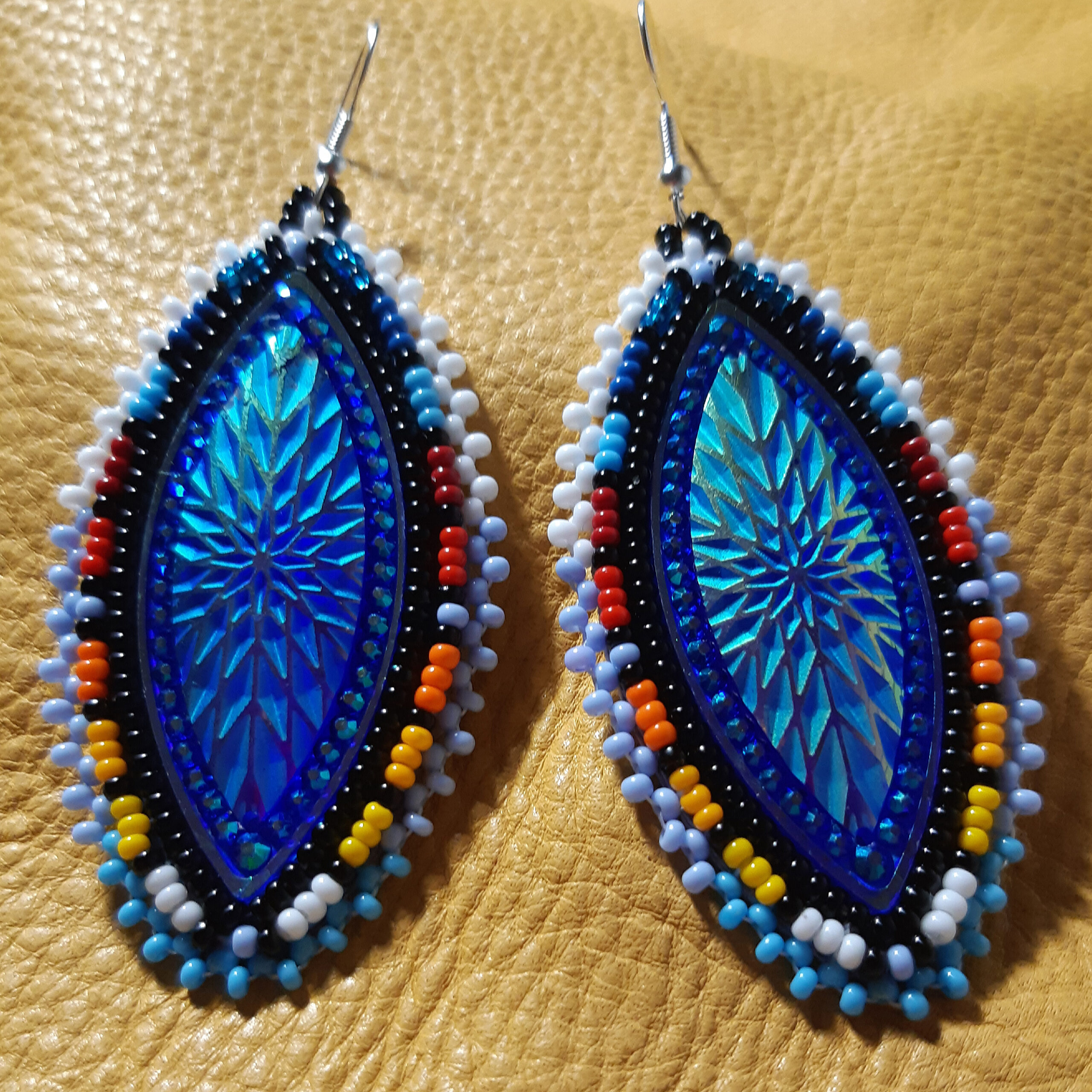 Theresa Burning, beader, beadwork, jewelry, quillwork, quills, Indigenous Artist, First Nations, Indigenous Arts Collective of Canada, Pass The Feather