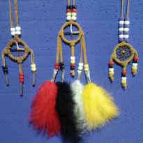 Tanya Powless, dreamcatchers, crafts, feathers, Indigenous Artist, First Nations, Indigenous Arts Collective of Canada, Pass The Feather