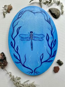 Stephanie-Babij_Dragonfly_painting
