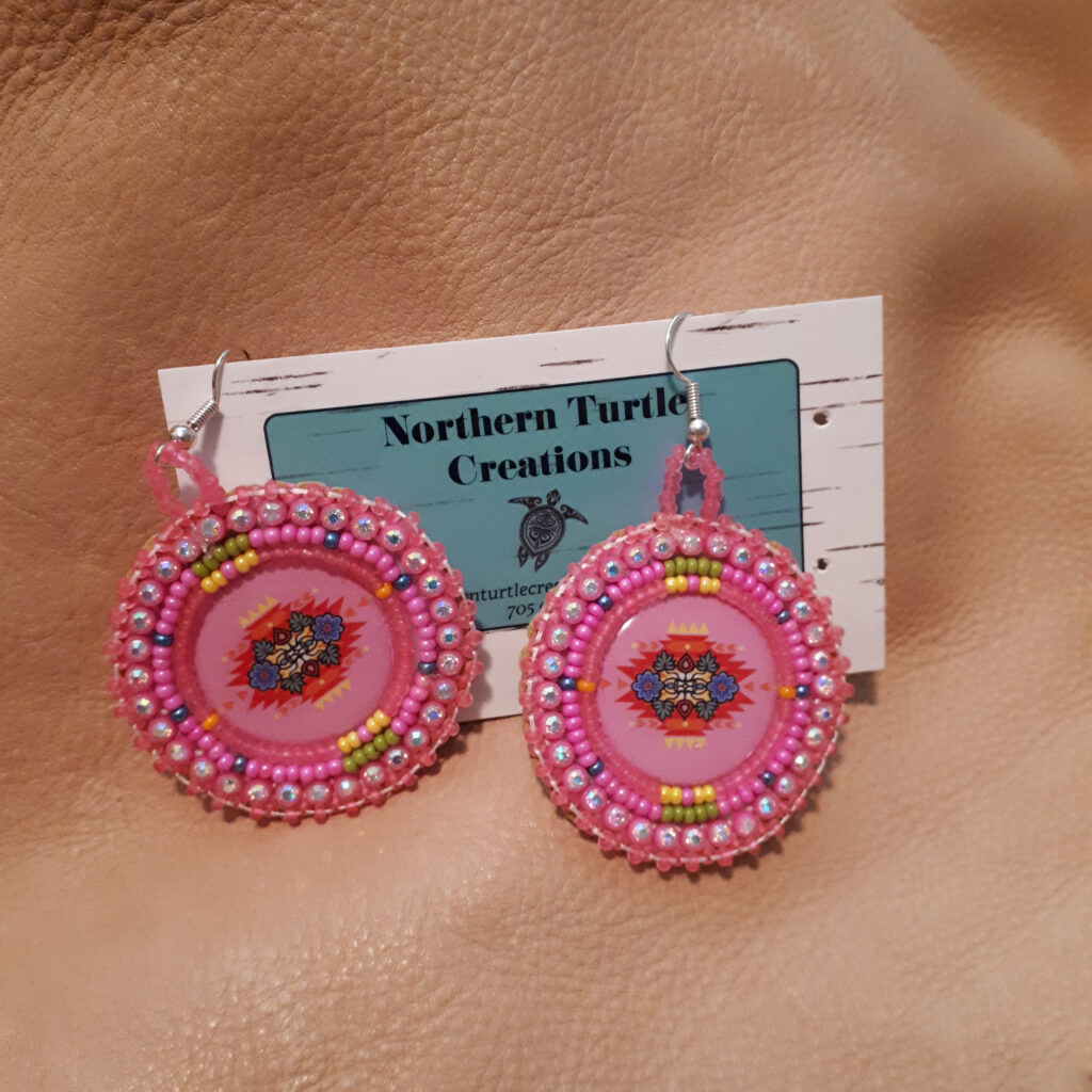 Kim Lamothe, leatherwork, beadwork, sewing, Indigenous Artist, First Nations, Indigenous Arts Collective of Canada, Pass The Feather