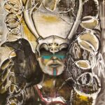 Lindsay Myers, painting, painter, Indigenous Artist, First Nations, Indigenous Arts Collective of Canada, Pass The Feather