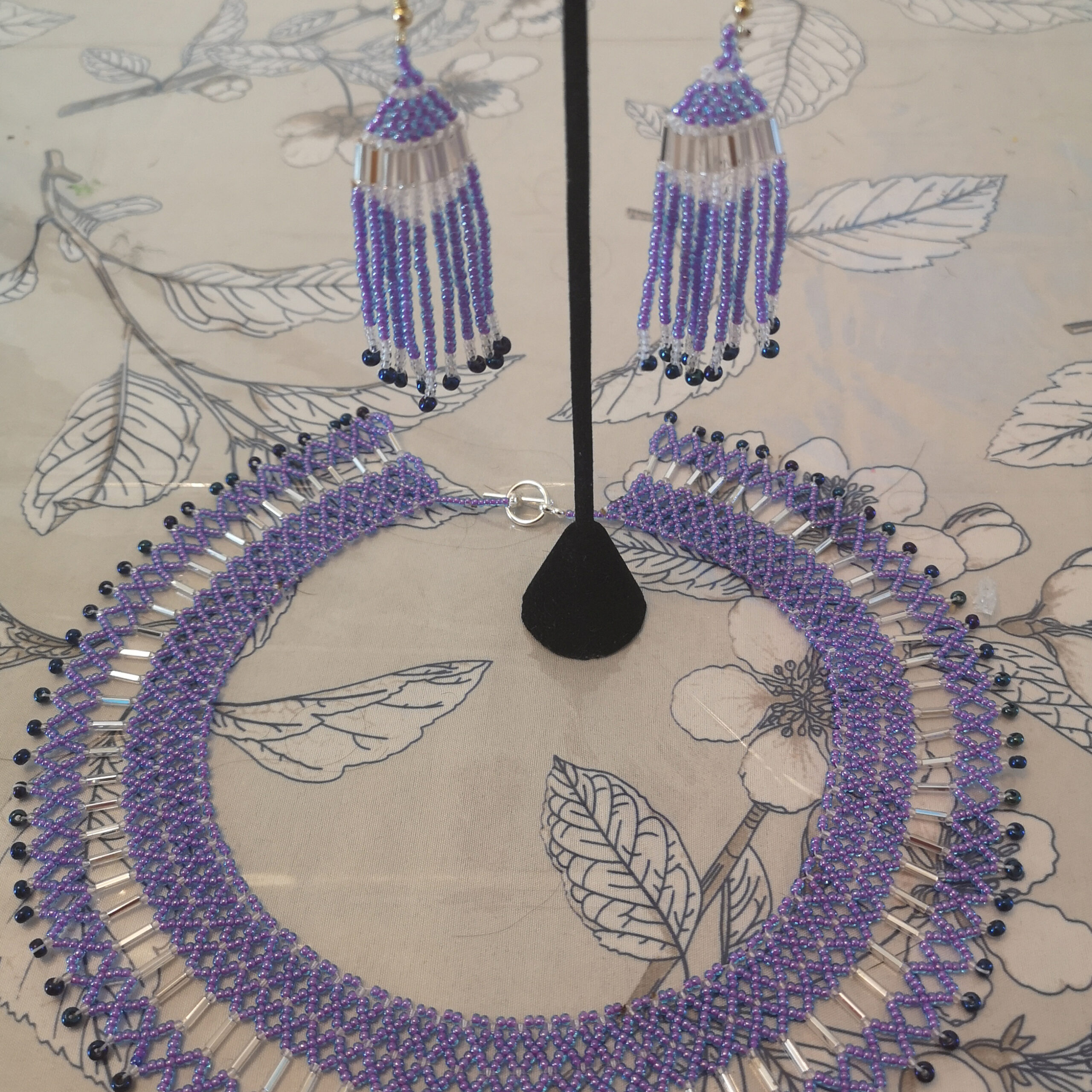 Tara Arnatsiaq-Barnes, Beading, beadwork, sealskin, face mask, painting, apparel, Indigenous Artist, First Nations, Indigenous Arts Collective of Canada, Pass The Feather
