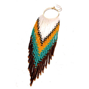 Monique Derouin, beadwork, jewelry, Indigenous Artist, First Nations, Indigenous Arts Collective of Canada, Pass The Feather