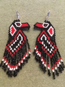 Candace Whitney, beadwork, jewelry, feathers, crafts, dreamcatchers, Indigenous Artist, First Nations, Indigenous Arts Collective of Canada, Pass The Feather