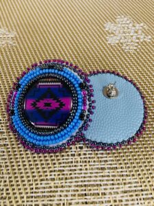 Valerie Dumoulin, jewelry, beadwork, Indigenous Artist, First Nations, Indigenous Arts Collective of Canada, Pass The Feather