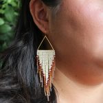 Beadwork by Nichol - Fringe Earring 2