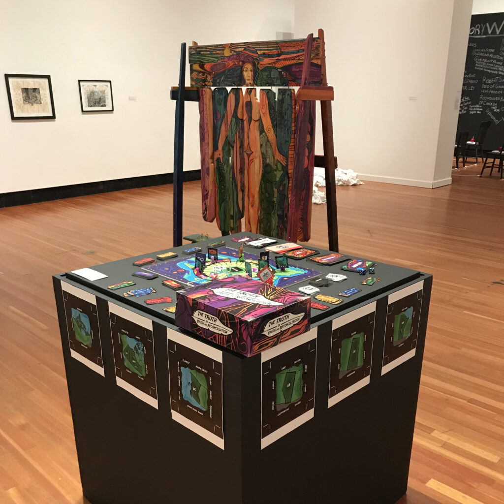 James Darin Corbiere, painter, painting, drawing, wood, copper, Indigenous Artist, First Nations, Indigenous Arts Collective of Canada, Pass The Feather