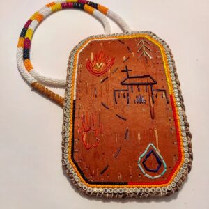 Mariah Smith Chabot, Birch Bark Bitings, jewelry, beadwork, Indigenous Artist, First Nations, Indigenous Arts Collective of Canada, Pass The Feather