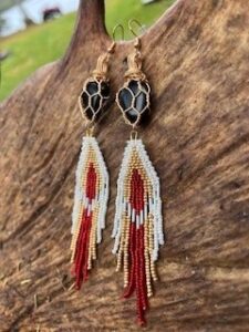 megan-merkley-red-white-beaded-stone-earrings