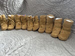 Kaysun Oke - 5 pairs of baby/children moccasins