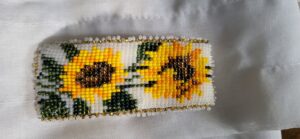 Tammy-Brant-Beaded-Sunflower-Bracelet