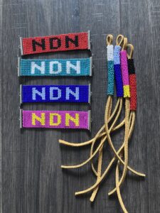 Avis Blackbird- beadwork accents