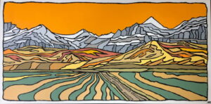 Lisa Dunphy-Mountain Painting