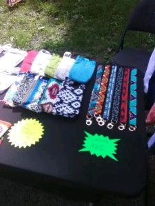 Claire Sackanay - Claire’s Visions - lanyards and bags