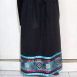 Claire Sackanay - Claire’s Visions - Black and blue Ribbon Skirt