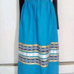 Claire Sackanay - Claire’s Visions - blue ribbon skirt