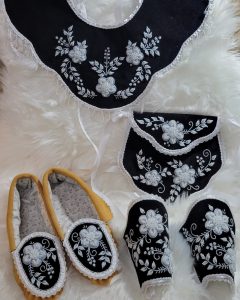 Shannon Cross-Cross Beads Designs-Raised beadwork-Regalia