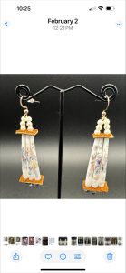 Jeanine Bruinsma-Cree:Born-shell earrings