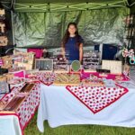 Lisa Roundpoint - Little Bear Design - Vendor Table