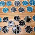 Nuha Maisonneuve - Sacred Earth Artworks - Ceramic coasters