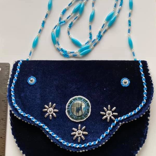Joann Swamp, leatherwork, moccasins, beadwork, jewlery, crafts, Indigenous Artist, First Nations, Indigenous Arts Collective of Canada, Pass The Feather